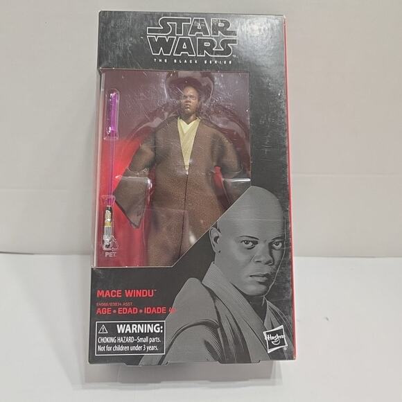 Hasbro Star Wars The Black Series 6-inch Mace Windu Action Figure - Picture 3 of 8